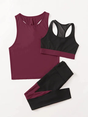 Conjunto Academia 3 Peças Marcela