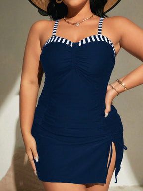 Tankini Plus Size com Listras