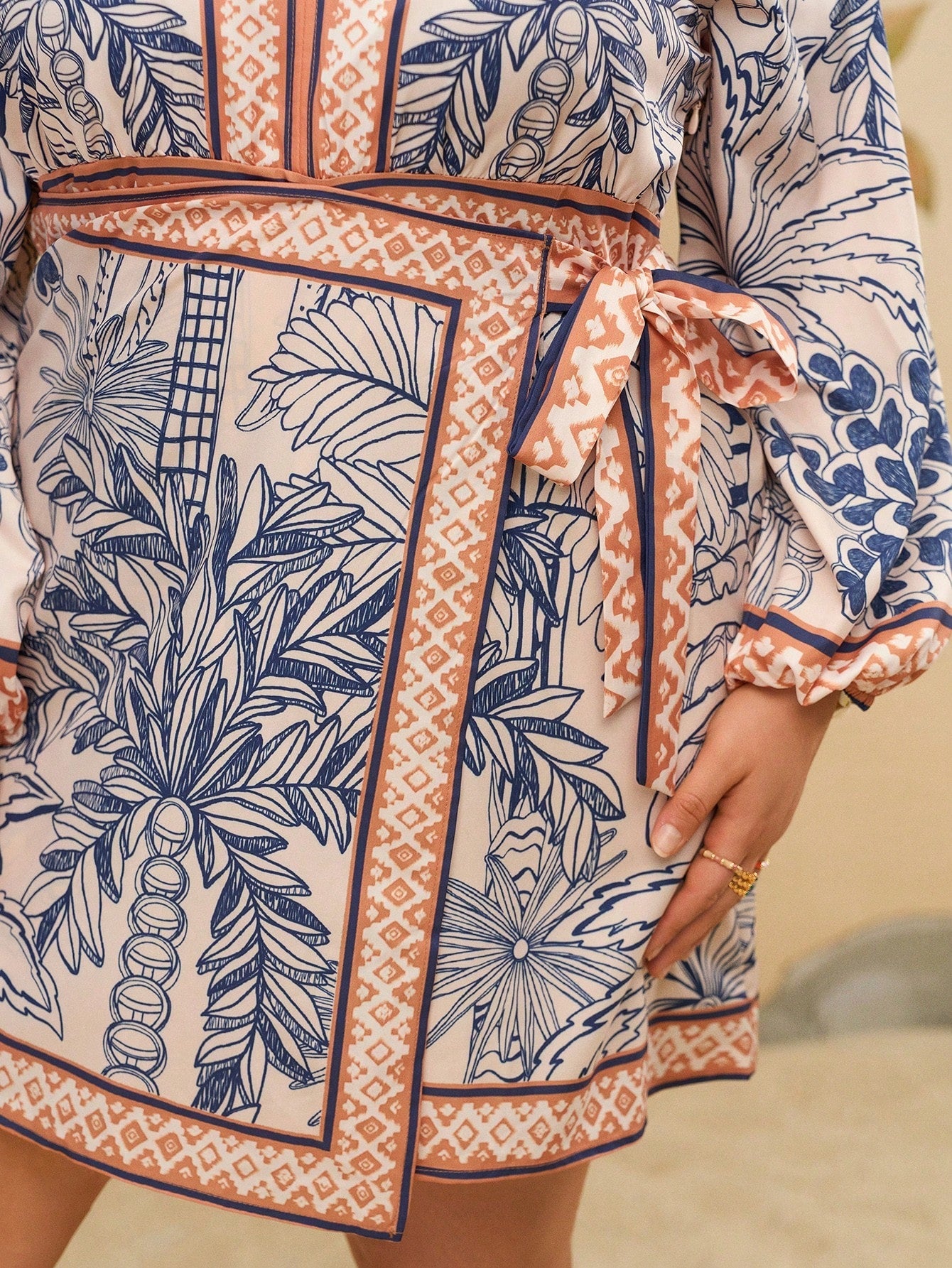 Vestido Plus Size Tribal