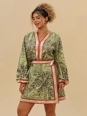 Vestido Plus Size Tribal