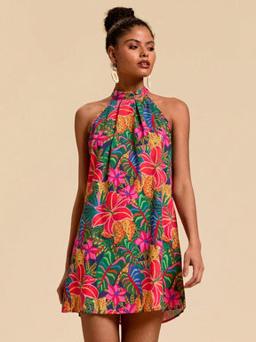 Vestido Curto Floral